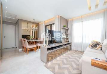 Apartamento com 2 quartos à venda na avenida presidente wenceslau braz, 3735, lindóia, curitiba, 64 m2 por r$ 559.000