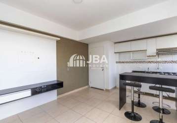 Apartamento com 1 quarto para alugar na rua amador bueno, 805, cajuru, curitiba, 34 m2 por r$ 1.290