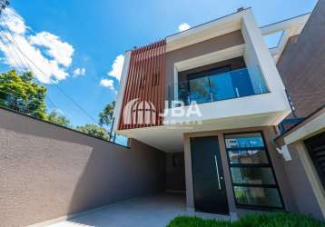 Casa com 3 quartos à venda na rua jurandir a. loro, 205, bacacheri, curitiba, 163 m2 por r$ 1.140.000