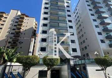 Apartamento com 1 dormitório à venda, 54 m² por r$ 265.000,00 - vila assunção - praia grande/sp
