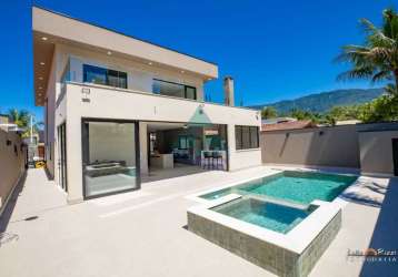 Casa com 4 quartos à venda na rua garoupa, mar verde, caraguatatuba, 251 m2 por r$ 2.300.000
