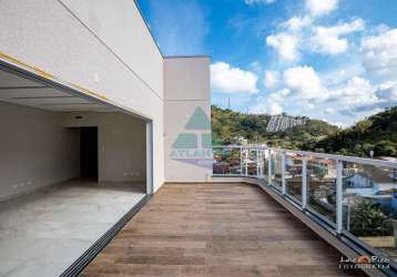 Cobertura com 3 quartos à venda na avenida engenheiro fonseca, toninhas, ubatuba, 150 m2 por r$ 2.500.000