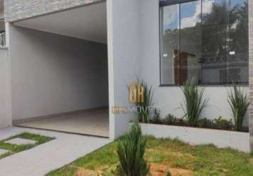 Casa à venda, 125 m² por r$ 450.000,00 - cardoso continuação - aparecida de goiânia/go