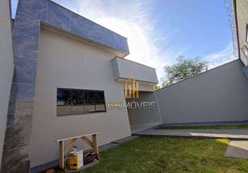Casa à venda, 122 m² por r$ 440.000,00 - papillon park - aparecida de goiânia/go