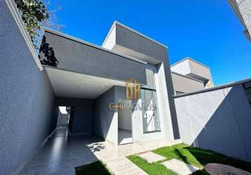 Casa à venda, 117 m² por r$ 395.000,00 - setor serra dourada - aparecida de goiânia/go