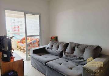 Apartamento para alugar, 71 m² por r$ 2.500,00/mês - ocian - praia grande/sp