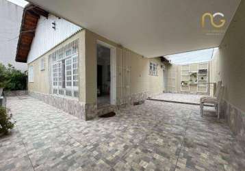 Casa com 2 dormitórios à venda, 130 m² por r$ 430.000,00 - ocian - praia grande/sp