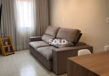 Apartamento com 2 dormitórios à venda, 53 m² por r$ 210.000 - vila santos dumont - franca/sp