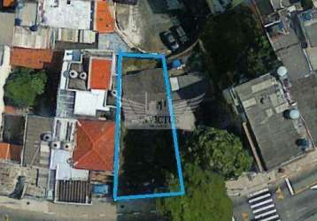 Terreno residencial/comercial à venda, 245m² - centro, diadema/sp.