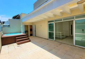 Cobertura linda, com 2 dormitórios à venda, 130 m² por r$ 1.150.000 - ingá - niterói/rj