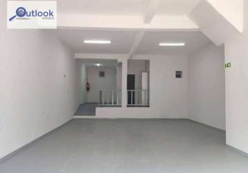 Salão para alugar, 102 m² por r$ 4.100,00/mês - serraria - diadema/sp