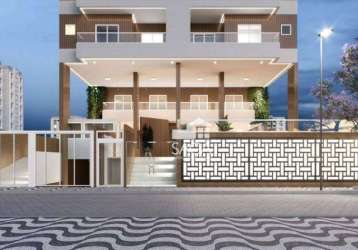 Apartamento com 1 dormitório à venda, 47 m² por r$ 350.542,81 - vila guilhermina - praia grande/sp