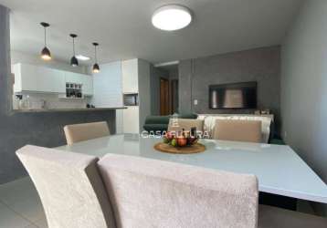 Apartamento com 2 dormitórios à venda, 83 m² por r$ 269.000,00 - eucaliptal - volta redonda/rj