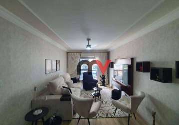 Apartamento à venda, 136 m² por r$ 630.000,00 - vila assunção - praia grande/sp