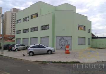 Barracão / galpão / depósito para alugar na rua custódio manoel alves, 270, bonfim, campinas, 442 m2 por r$ 10.900