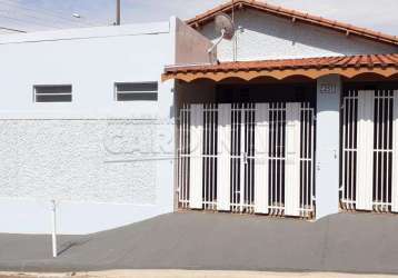 Casa com 2 dormitórios e 1 suíte no jardim brasil próxima a unimed em são carlos
