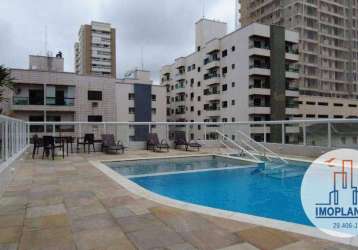 Apartamento com 3 dormitórios à venda, 101 m² por r$ 795.000,00 - canto do forte - praia grande/sp