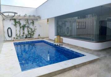Casa com 3 dormitórios à venda, 200 m² por r$ 2.660.000,00 - canto do forte - praia grande/sp