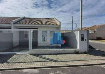 Casa à venda, 70 m² por r$ 289.900,00 - iguaçu - fazenda rio grande/pr