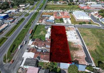 Terreno à venda na rua sergipe, 52, vila itaqui, campo largo por r$ 750.000