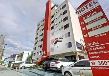 Hotel à venda permuta, 2123 m² por r$ 20.000.000 - centro - joinville/sc