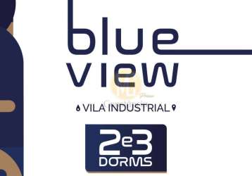 Blue view - apartamentos de 2 e 3 dormitórios - lançamento vila industrial