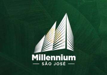 Millennium são josé - 2 dormitórios - 51 m² - lançamento no flamboyant