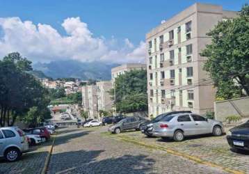 Apartamento com 2 quartos para alugar na rua ministro gabriel de piza, pechincha, rio de janeiro, 55 m2 por r$ 1.000