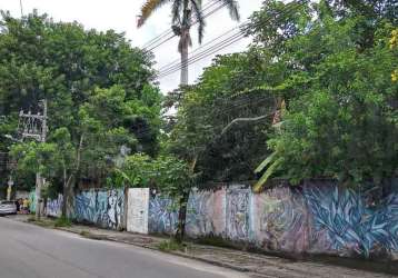 Terreno à venda na estrada do bananal, freguesia (jacarepaguá), rio de janeiro, 2541 m2 por r$ 3.500.000