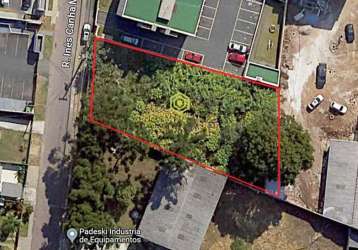 Terreno à venda na rua inês canha machioski, 382, jardim osasco, colombo, 1000 m2 por r$ 550.000