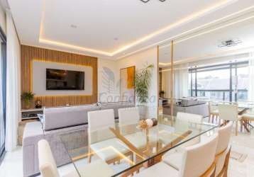 Apartamento com 3 dormitórios à venda, 104 m² por r$ 1.350.000,00 - cabral - curitiba/pr