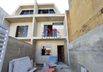 Casa com 4 quartos à venda na rua jussara, sítio cercado, curitiba, 118 m2 por r$ 420.000