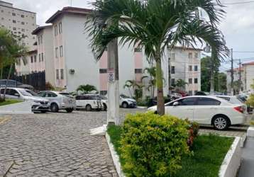 Apartamento com 2 quartos à venda na alameda viña del mar, 1, nova brasília, salvador, 48 m2 por r$ 145.000