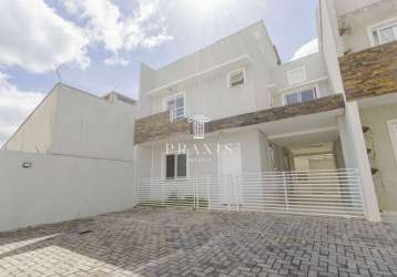 Casa em condomínio fechado com 3 quartos à venda na rua pery sotto maior bittencourt, 755, atuba, curitiba, 128 m2 por r$ 599.000