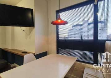 Studio 1 dorm com Garagem, para alugar, 27 m² por R$ 2.200/mês - Juvevê - Curitiba/PR