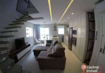 Cobertura com 2 dormitórios à venda, 110 m² por r$ 920.000,00 - são francisco de assis - camboriú/sc