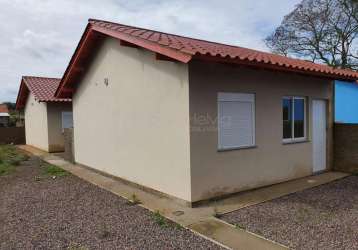 Casa em condomínio para venda em guaíba, pedras brancas, 2 dormitórios, 1 banheiro