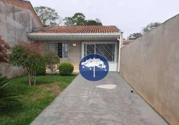 Casa com 4 dormitórios à venda por r$ 350.000,00 - campina da barra - araucária/pr