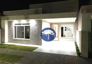 Casa com 3 dormitórios à venda, 87 m² por r$ 420.000,00 - centro - contenda/pr