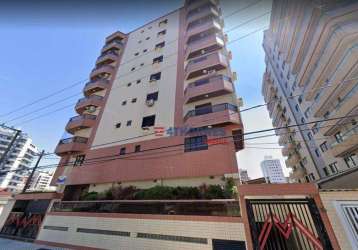 Apartamento com 3 dormitórios à venda, 130 m² por r$ 585.000,00 - vila tupi - praia grande/sp