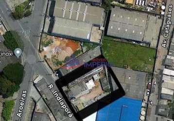 Terreno à venda na rua indiapora, 477, cidade industrial satélite de são paulo, guarulhos por r$ 700.000