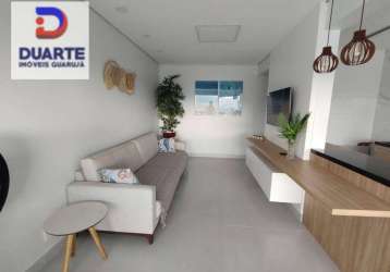 Apartamento com 2 dormitórios à venda, 71 m² por r$ 650.000,00 - enseada guaruja - guarujá/sp