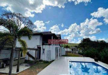 Casa com 4 dormitórios à venda, 390 m² por r$ 2.400.000,00 - condomínio jardim das palmeiras - bragança paulista/sp