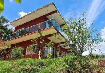 Chácara com 3 dormitórios à venda, 1260 m² por r$ 745.000,00 - freguesia da escada - guararema/sp