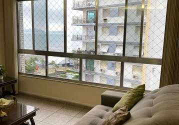 Alugar apartamento santos sp - mar doce lar frente para o mar, mobiliado, no bairro boqueirão.