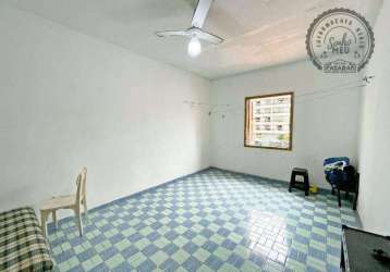 Kitnet com 1 dormitório para alugar, 30 m² por r$ 1.610,00/mês - tupi - praia grande/sp