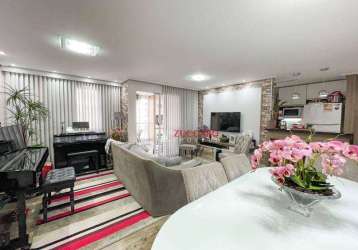 Apartamento com 2 dormitórios à venda, 83 m² por r$ 725.000,00 - centro - guarulhos/sp