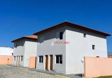 Sobrado com 2 dormitórios à venda, 65 m² por r$ 320.000,00 - chácara belverde - vargem grande paulista/sp