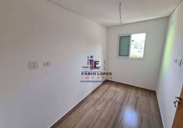 Cobertura com 2 dormitórios à venda, 88 m² por r$ 350.000,00 - vila tibiriçá - santo andré/sp