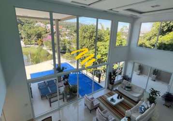 Casa em condomínio fechado com 4 quartos à venda na rua casa branca, 70, condomínio estância marambaia, vinhedo, 680 m2 por r$ 4.940.000
